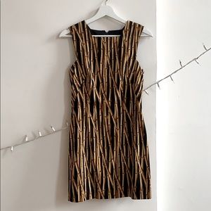 Vintage Nicole Miller bamboo dress